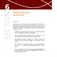 FAO WaterResources assessment